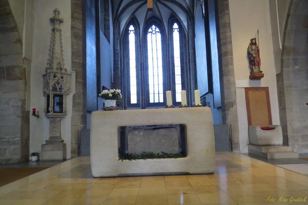 oltar v katerem so relikvije 40 mučencev