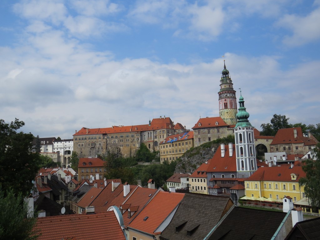 Grad v Českem Krumlovu je eden najpomembnejših kulturno zgodovinskih spomenikov v srednji Evropi.